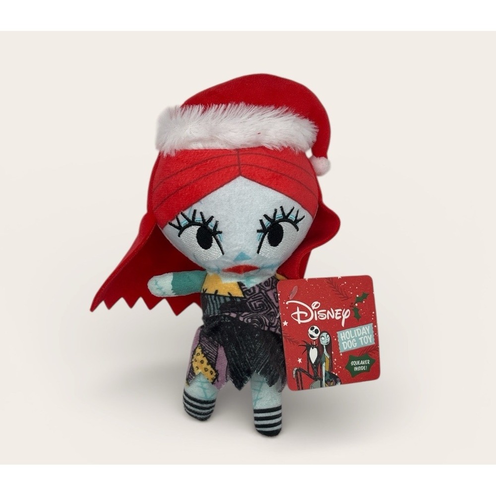 Disney Nightmare Before Christmas Holiday Dog Toys‎ NWT Sally
